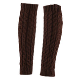Maxbell Women's Knitted Leg Warmers Boot Socks Footless Socks for Party Walking Work Coffee