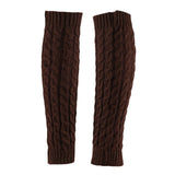 Maxbell Women's Knitted Leg Warmers Boot Socks Footless Socks for Party Walking Work Coffee