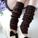 Maxbell Women's Knitted Leg Warmers Boot Socks Footless Socks for Party Walking Work Coffee
