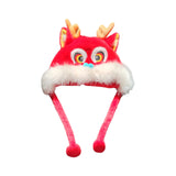 Maxbell Animal Hat Cap Beanie Hood Warm Winter Hat for Party Holiday Spring Festival