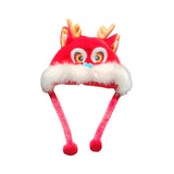 Maxbell Animal Hat Cap Beanie Hood Warm Winter Hat for Party Holiday Spring Festival