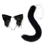 Maxbell Cat Ears and Tail Set Dress up for Carnival Role Play Animals Themed Parties