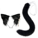 Maxbell Cat Ears and Tail Set Dress up for Carnival Role Play Animals Themed Parties