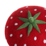 Maxbell Strawberry Beret Hat Artist Hat Elegant Soft Beanie Winter Newsboy Beret Cap 49to54cm for Kids