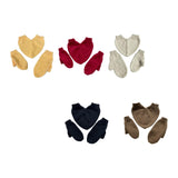 Maxbell Couple Holding Hands Gloves Thick Thermal Novelty Mittens for Running Hiking Yellow