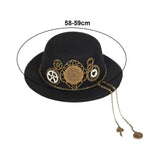 Maxbell Steampunk Mini Top Hat Gothic Vintage Design Headgear for Festival Halloween