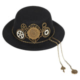 Maxbell Steampunk Mini Top Hat Gothic Vintage Design Headgear for Festival Halloween