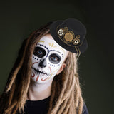 Maxbell Steampunk Mini Top Hat Gothic Vintage Design Headgear for Festival Halloween