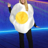 Maxbell Adult Food Costume Lovely Unisex Dress up for Themed Party Stage Performance Eggs