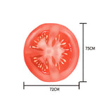Maxbell Adult Food Costume Lovely Unisex Dress up for Themed Party Stage Performance Tomatoes