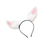 Maxbell Rabbit Ear Hair Clip Hairpin Animal Ears Barrettes for Party Christmas Dance with hairband