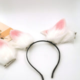 Maxbell Rabbit Ear Hair Clip Hairpin Animal Ears Barrettes for Party Christmas Dance with hairband