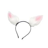 Maxbell Rabbit Ear Hair Clip Hairpin Animal Ears Barrettes for Party Christmas Dance with hairband