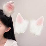 Maxbell Rabbit Ear Hair Clip Hairpin Animal Ears Barrettes for Party Christmas Dance without hairband