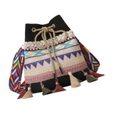 Maxbell Womens Shoulder Bag Casual Female Purse for Party Autumn and Winter Birthday black