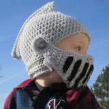 Maxbell Knit Bearded Hat Casual Ski Mask Knitted Hat for Snow Sports Cycling Camping Kid