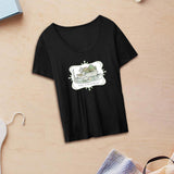 Maxbell Women's T Shirt Basic Tee Black Short Sleeve for Walking Camping Backpacking M Black