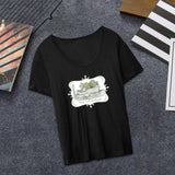 Maxbell Women's T Shirt Basic Tee Black Short Sleeve for Walking Camping Backpacking L Black