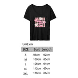 Maxbell Women's T Shirt Casual Soft Short Sleeve Tops for Street Daily Wear Shopping S Black