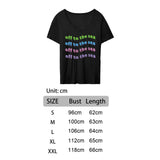 Maxbell Fashion Women Printed T Shirt Soft Female Tee Shirt for Hiking Home Trekking XXL