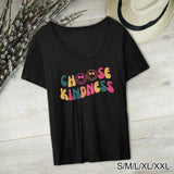 Maxbell Women's T Shirt Soft Comfortable Cute Summer T Shirt for Office Sports Daily S Black