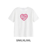 Maxbell Women's T Shirt Round Neck Summer Clothing Trendy Streetwear Pullover Blouse S