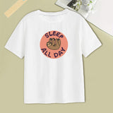 Maxbell Womens T Shirts Novelty Casual Round Neck T Shirt for Sports Shopping Travel S