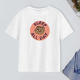 Maxbell Womens T Shirts Novelty Casual Round Neck T Shirt for Sports Shopping Travel M