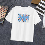 Maxbell Womens T Shirts Round Neck Classic Short Sleeve for Fishing Camping Shopping S White