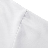 Maxbell Womens T Shirts Round Neck Classic Short Sleeve for Fishing Camping Shopping M White