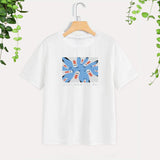 Maxbell Womens T Shirts Round Neck Classic Short Sleeve for Fishing Camping Shopping XXL White