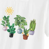 Maxbell Womens T Shirts Soft Printed Stylish Basic Tee for Walking Street Daily Wear L