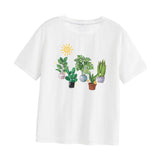 Maxbell Womens T Shirts Soft Printed Stylish Basic Tee for Walking Street Daily Wear XL