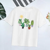 Maxbell Womens T Shirts Soft Printed Stylish Basic Tee for Walking Street Daily Wear XXL