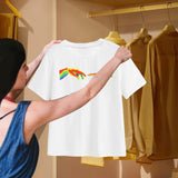 Maxbell Womens T Shirt Loose Spring Summer Basic Tee for Shopping Fishing Daily Wear S