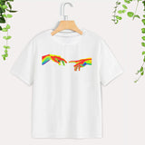 Maxbell Womens T Shirt Loose Spring Summer Basic Tee for Shopping Fishing Daily Wear M