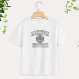 Maxbell Women Letter Printed T Shirt Round Neck Tee for Camping Backpacking Climbing L