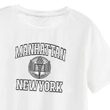 Maxbell Women Letter Printed T Shirt Round Neck Tee for Camping Backpacking Climbing XL