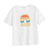 Maxbell Women Letter Printed T Shirt Fashion Round Neck Tee for Home Climbing Street XL