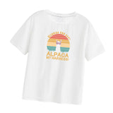 Maxbell Women Letter Printed T Shirt Fashion Round Neck Tee for Home Climbing Street XL