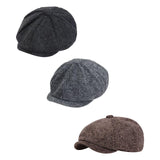 Maxbell Beret Hat Gift Golf Hat Spring Casual Painter Hat for Outdoor Fishing Hiking Dark Grey