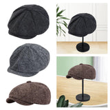 Maxbell Beret Hat Gift Golf Hat Spring Casual Painter Hat for Outdoor Fishing Hiking Dark Grey