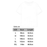 Maxbell Women Printed T Shirt Breathable Versatile Comfortable Trendy Soft Crew Neck L