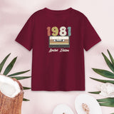 Maxbell Women Printed T Shirt Breathable Versatile Comfortable Trendy Soft Crew Neck L