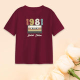 Maxbell Women Printed T Shirt Breathable Versatile Comfortable Trendy Soft Crew Neck XXL