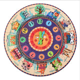 Max Cartoon Paper Puzzle Jigsaw Clock Early Learning Baby Kids Educational Toys