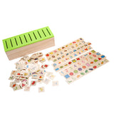 Max Maxb Wooden Classification Toy Box Montessori Kids Pattern Matching Classify Toy
