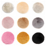 Max Maxb Soft Sheepskin Fluffy Skin Faux Fur Fake Rug Mat Small Rugs White