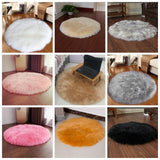 Max Maxb Soft Sheepskin Fluffy Skin Faux Fur Fake Rug Mat Small Rugs White