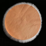 Max Maxb Soft Sheepskin Fluffy Skin Faux Fur Fake Rug Mat Small Rugs White